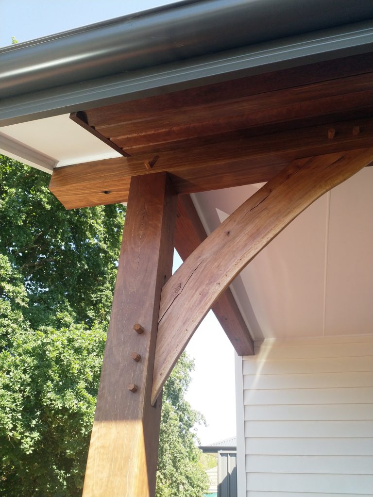 Timber framed brace