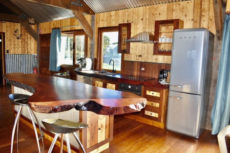 Recycled timber kitchen